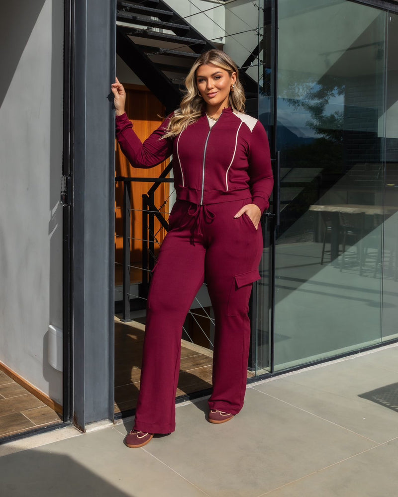 CONJ JAQUETA E CALCA CARGO