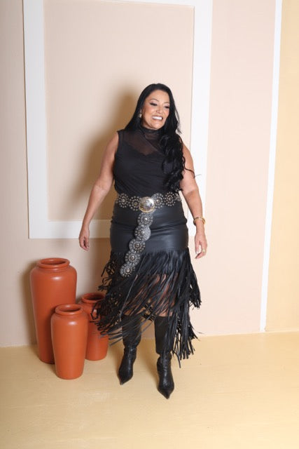 REGATA DRAPEADA TULE