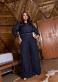 CONJUNTO CAMISA/CALCA PESPONTADO