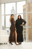 VESTIUDO EM TULE TRABALHADO 15134