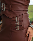 CONJUNTO COURO COM FEVELAS MF