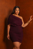 VESTIDO EM TULE DRAPEADO 15130