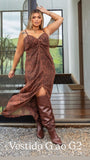 VESTIDO LONGO PRINT
