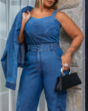 MAXI CROPPED DENIN MARIA