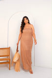 VESTIDO LONGO EM TELA 15138