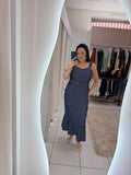 VESTIDO JEANS LONGUETE