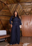 CONJUNTO CAMISA/CALCA PESPONTADO