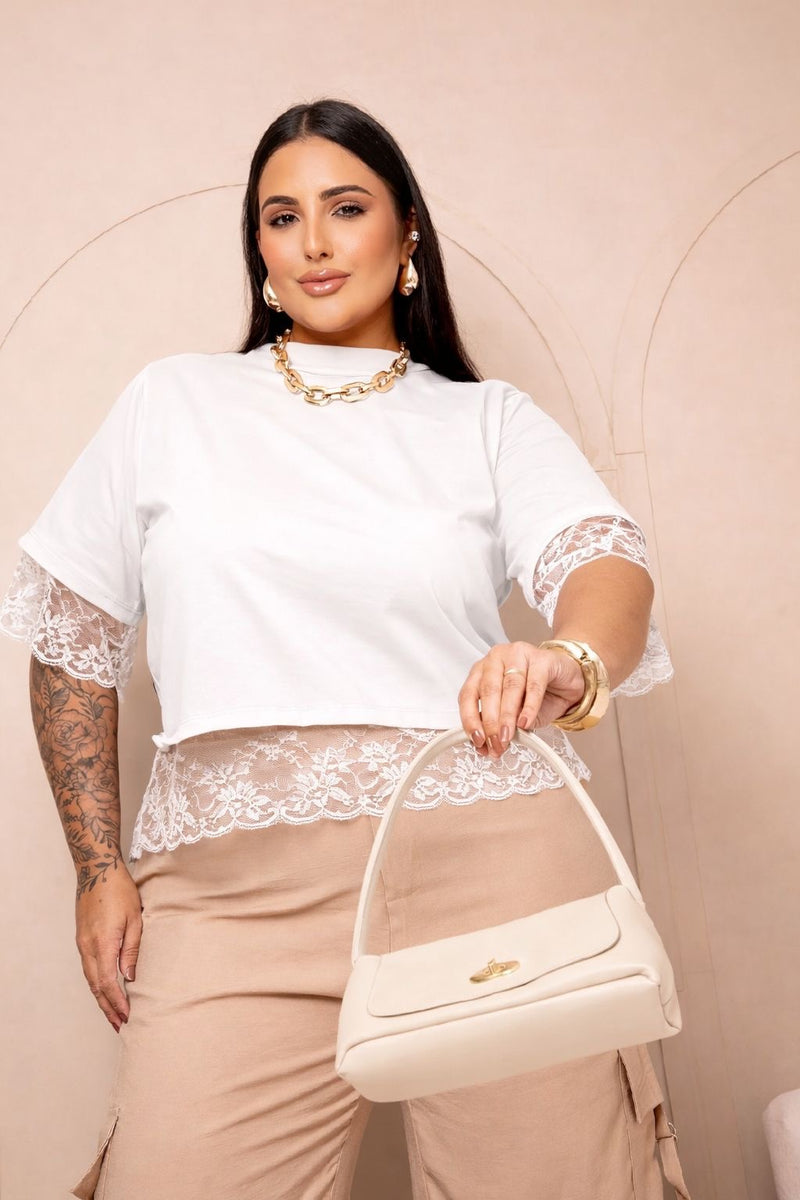 BLUSA RENDA