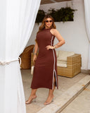 VESTIDO CANELADO VITTORIA 260930