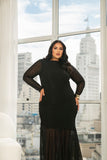 VESTIUDO EM TULE TRABALHADO 15134