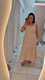 VESTIDO MIDI LISTRADO