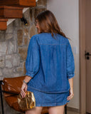 CAMISA JEANS C/ BOTOES