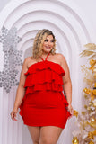 Vestido Curto Babadinho Justinho