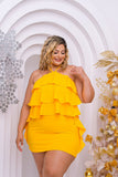 Vestido Curto Babadinho Justinho