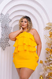 Vestido Curto Babadinho Justinho