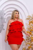 Vestido Curto Babadinho Justinho