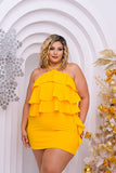Vestido Curto Babadinho Justinho