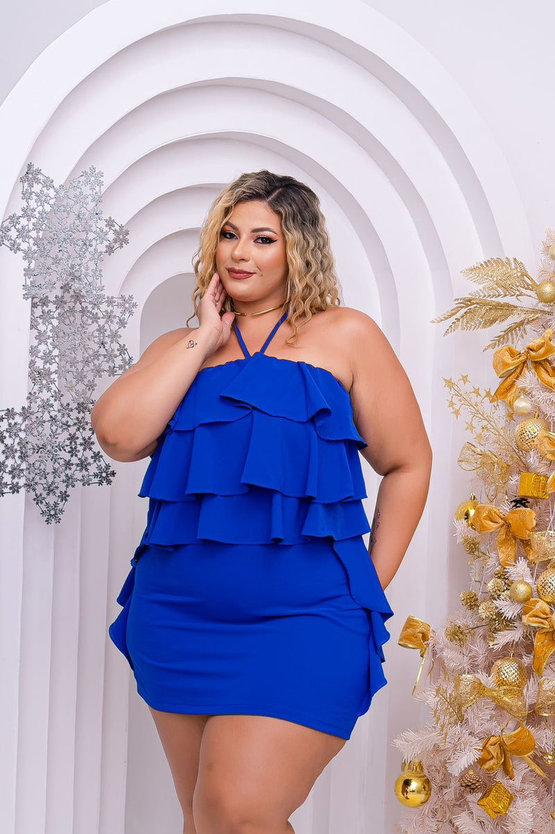 Vestido Curto Babadinho Justinho