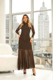 VESTIUDO EM TULE TRABALHADO 15134