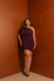 VESTIDO EM TULE DRAPEADO 15130