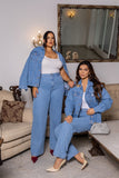 CALCA WIDE LEG RETA