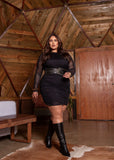 VESTIDO DRAPEADO OMBRO ASSIMÉTRICO