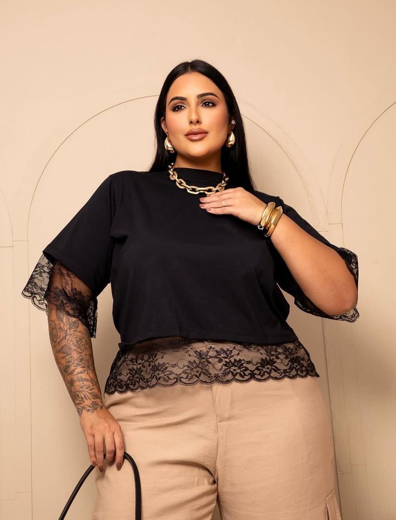 BLUSA RENDA