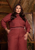 CONJUNTO CAMISA/CALCA PESPONTADO