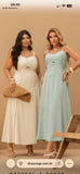 VESTIDO MIDI COM DETALHE ENTREMEIO